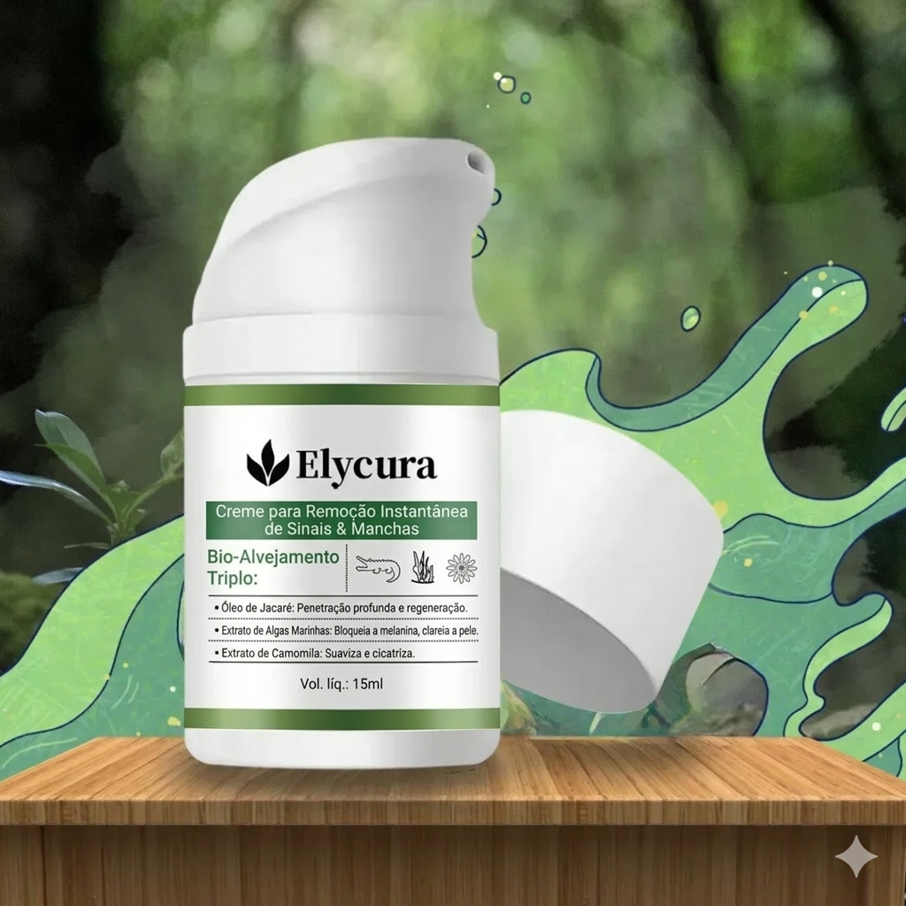 Elycura™ NatureErase: Elimine Marcas Indesejadas em 7 Dias Sem Cirurgia, Sem Dor. (Somente HOJE!)🔥 - Imagem 2
